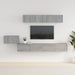 Set dulapuri TV, 5 piese, gri sonoma, lemn prelucrat - WALTI WALTI