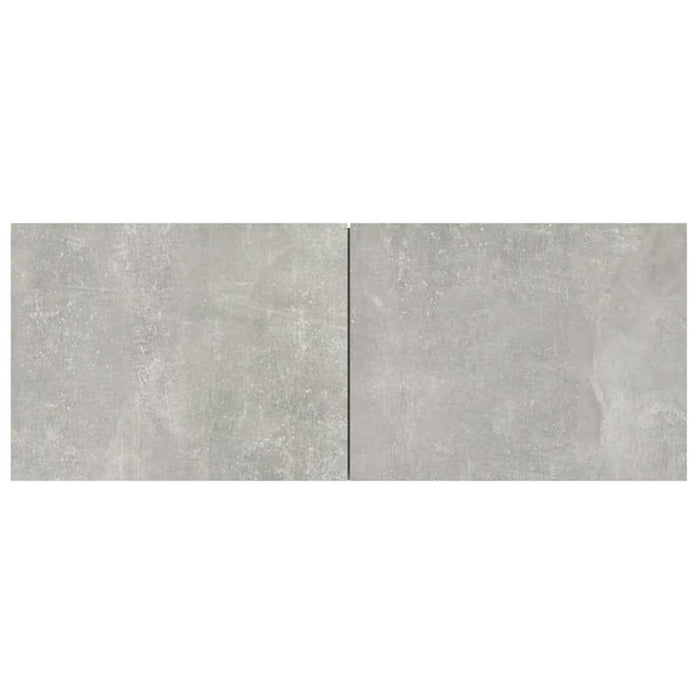 Set dulap TV, 6 piese, gri beton, lemn prelucrat WALTI