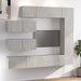 Set dulapuri TV, 7 piese, gri beton, lemn prelucrat - WALTI WALTI