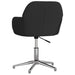 Scaun de birou pivotant, negru, material textil - WALTI WALTI