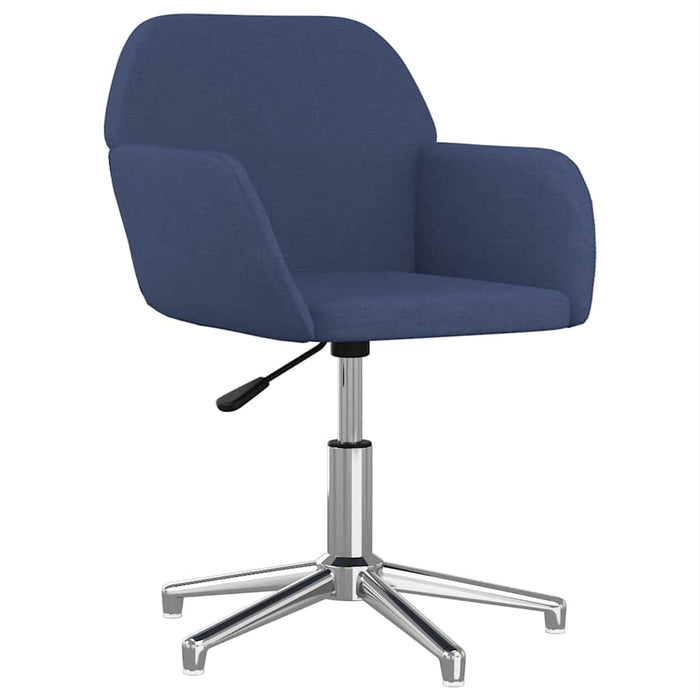 Scaun de birou pivotant, albastru, material textil - WALTI WALTI