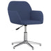 Scaun de birou pivotant, albastru, material textil - WALTI WALTI