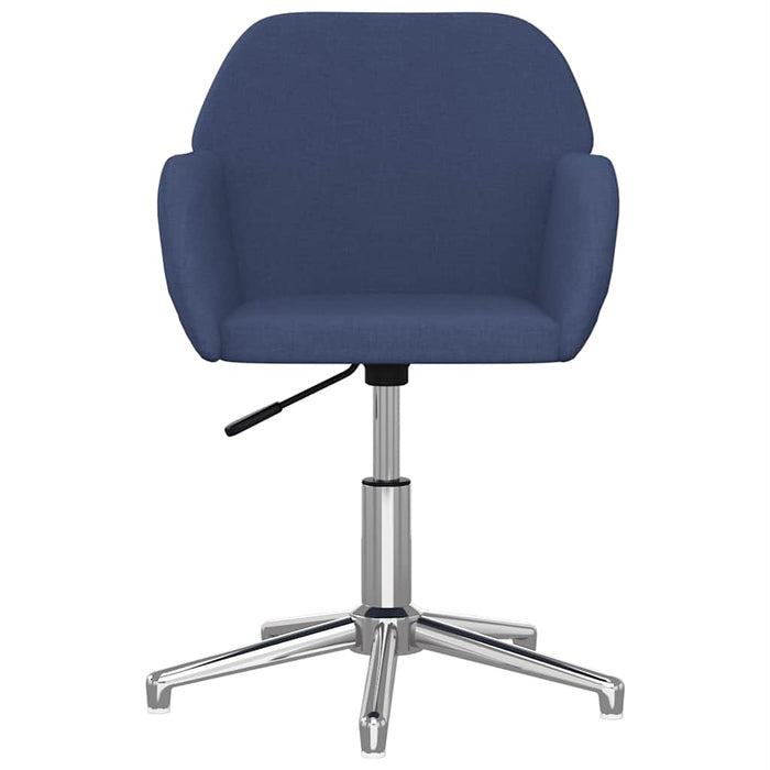 Scaun de birou pivotant, albastru, material textil - WALTI WALTI