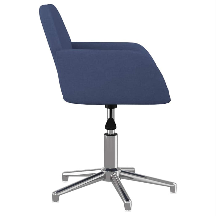 Scaun de birou pivotant, albastru, material textil - WALTI WALTI