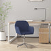 Scaun de birou pivotant, albastru, material textil - WALTI WALTI