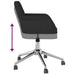 Scaun de birou pivotant, negru, material textil - WALTI WALTI