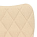 Scaune de bucătărie, 2 buc., crem, material textil - WALTI WALTI