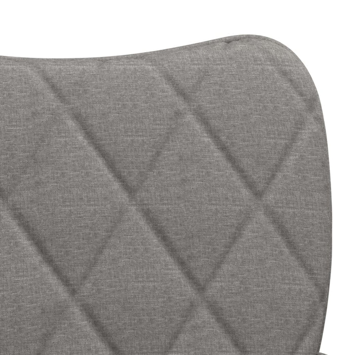 Scaune de bucătărie, 2 buc., gri deschis, material textil - WALTI WALTI