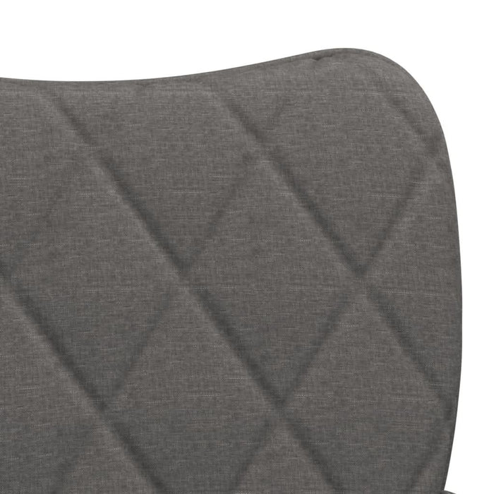 Scaune de bucătărie, 2 buc., gri închis, material textil - WALTI WALTI