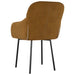 Scaune de bucătărie, 2 buc., maro, catifea - WALTI WALTI