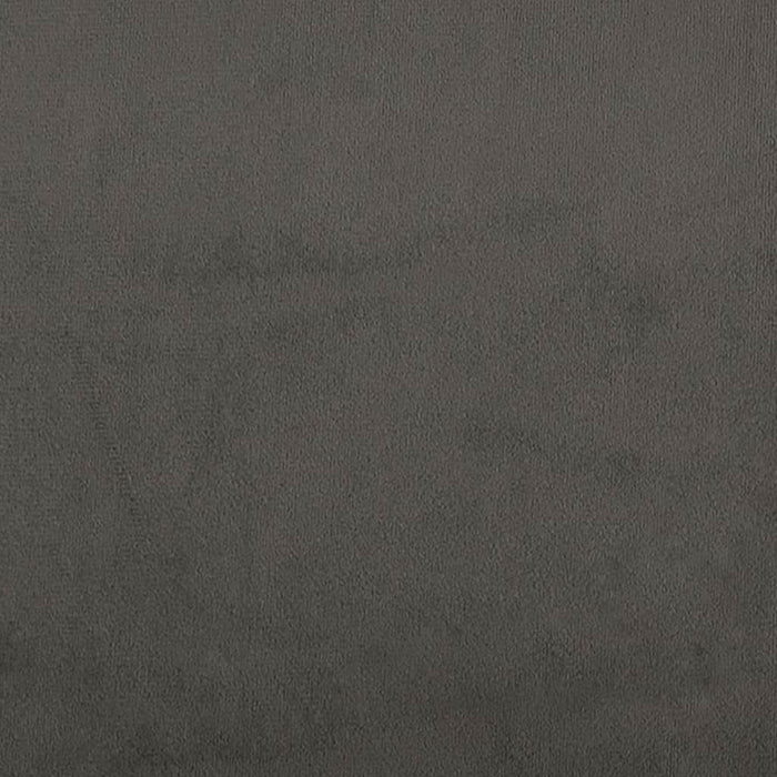 Scaun de birou pivotant, gri închis, catifea - WALTI WALTI