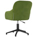 Scaun de birou pivotant, verde deschis, catifea - WALTI WALTI