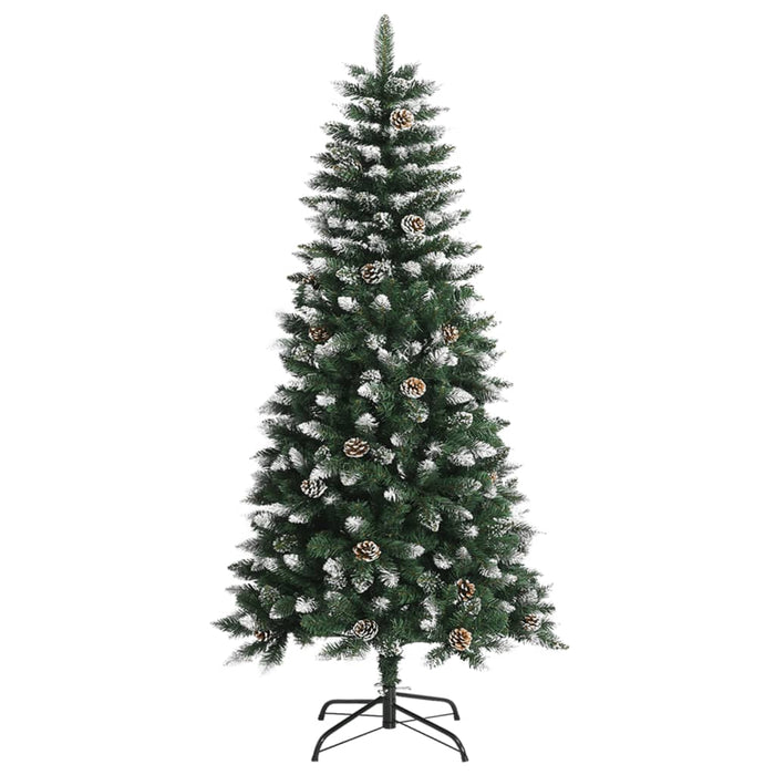 Brad de Crăciun artificial cu suport, verde, 120 cm, PVC WALTI