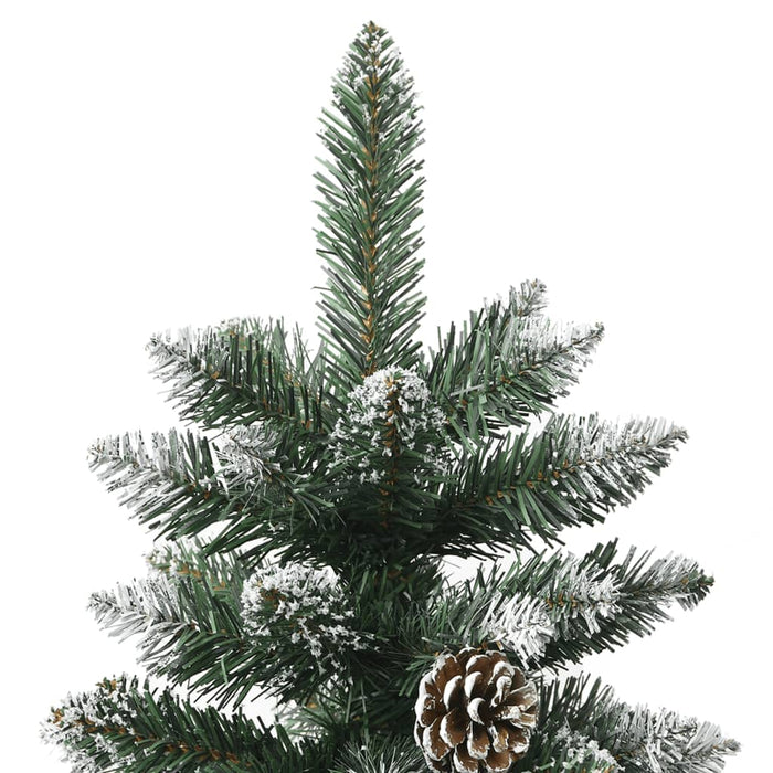 Brad de Crăciun artificial cu suport, verde, 120 cm, PVC WALTI