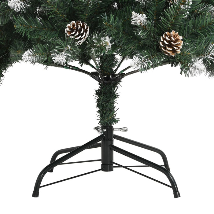 Brad de Crăciun artificial cu suport, verde, 120 cm, PVC WALTI