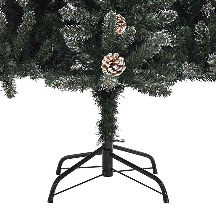 Brad de Crăciun artificial cu suport, verde, 120 cm, PVC WALTI