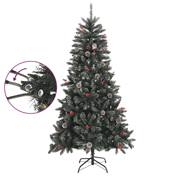 Brad de Crăciun artificial cu suport, verde, 180 cm, PVC - WALTI WALTI