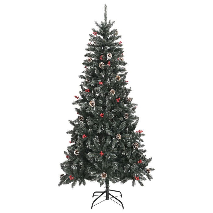 Brad de Crăciun artificial cu suport, verde, 240 cm, PVC - WALTI WALTI