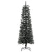 Brad de Crăciun artificial slim cu suport, verde, 120 cm, PVC - WALTI WALTI