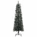 Brad de Crăciun artificial slim cu suport, verde, 150 cm, PVC - WALTI WALTI