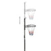 Suport coș de baschet, transparent, 216-250 cm, policarbonat - WALTI WALTI