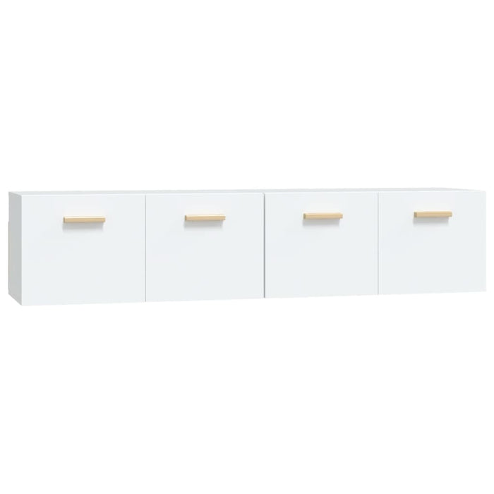 Dulapuri de perete, 2 buc., alb, 80x35x36,5 cm, lemn compozit - WALTI WALTI