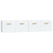 Dulapuri de perete, 2 buc., alb, 80x35x36,5 cm, lemn compozit - WALTI WALTI