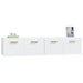 Dulapuri de perete, 2 buc., alb, 80x35x36,5 cm, lemn compozit - WALTI WALTI