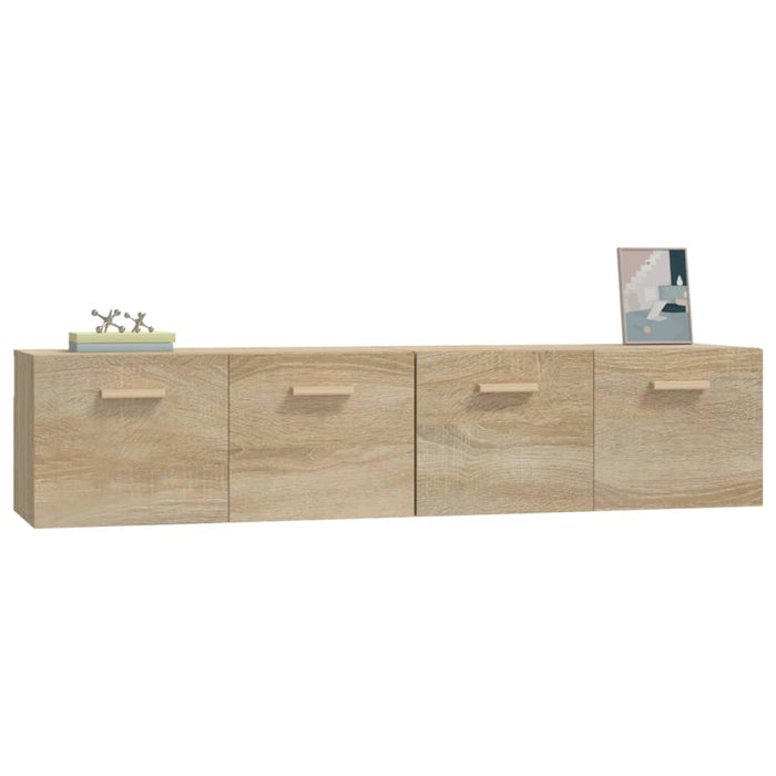 Dulapuri de perete, 2 buc., stejar sonoma, 80x35x36,5 cm, lemn - WALTI WALTI