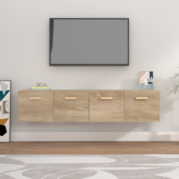 Dulapuri de perete, 2 buc., stejar sonoma, 80x35x36,5 cm, lemn - WALTI WALTI