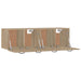 Dulapuri de perete, 2 buc., stejar sonoma, 80x35x36,5 cm, lemn - WALTI WALTI