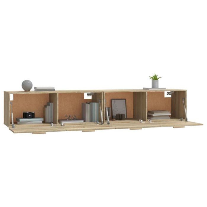 Dulapuri de perete, 2 buc., stejar sonoma, 100x36,5x35 cm, lemn - WALTI WALTI