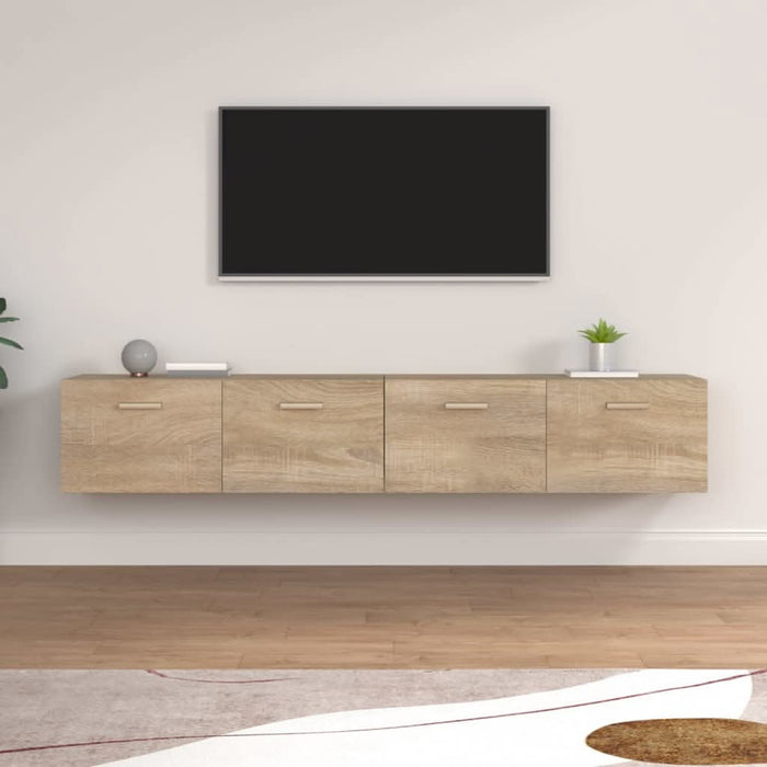 Dulapuri de perete, 2 buc., stejar sonoma, 100x36,5x35 cm, lemn - WALTI WALTI