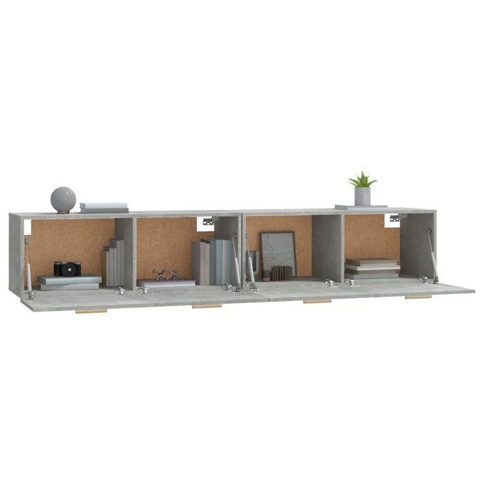 Dulapuri de perete, 2 buc., gri sonoma, 100x36,5x35 cm, lemn - WALTI WALTI
