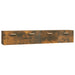 Dulapuri de perete 2 buc. stejar fumuriu 100x36,5x35 cm lemn - WALTI WALTI