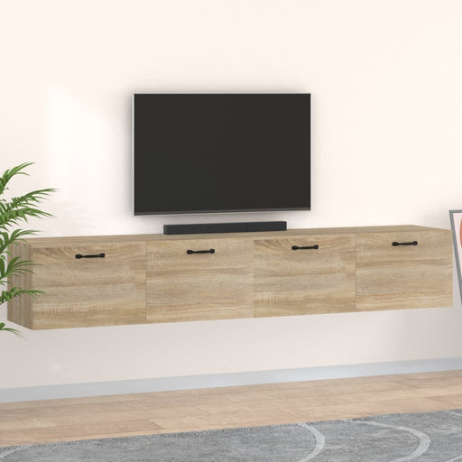 Dulapuri de perete, 2 buc., stejar sonoma, 100x36,5x35 cm, lemn - WALTI WALTI