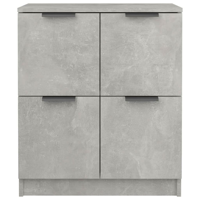Servante, 2 piese, gri beton, 60x30x70 cm, lemn prelucrat - WALTI WALTI