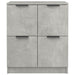 Servante, 2 piese, gri beton, 60x30x70 cm, lemn prelucrat - WALTI WALTI