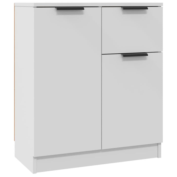 Servante, 2 piese, alb, 60x30x70 cm, lemn prelucrat - WALTI WALTI