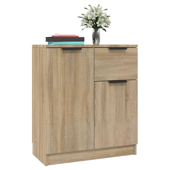 Servante, 2 piese, stejar sonoma, 60x30x70 cm, lemn prelucrat - WALTI WALTI