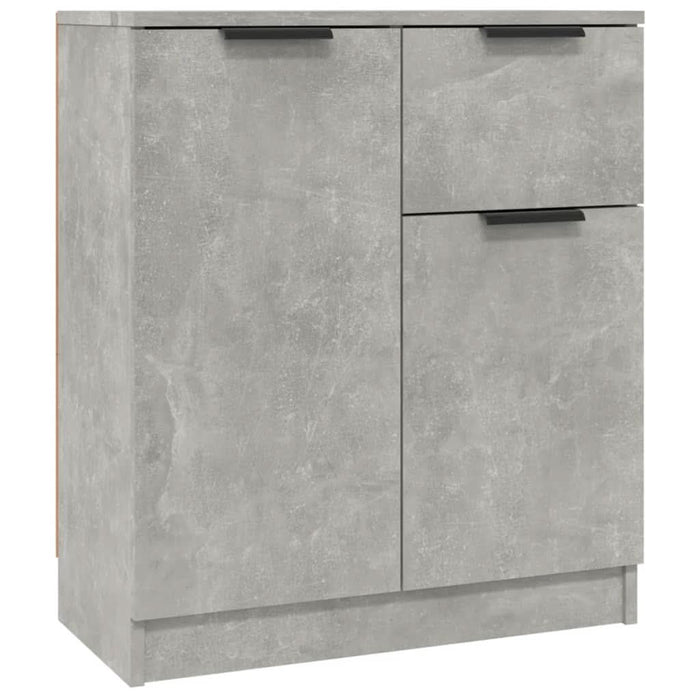 Servante, 2 piese, gri beton, 60x30x70 cm, lemn prelucrat - WALTI WALTI
