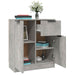 Servante, 2 piese, gri beton, 60x30x70 cm, lemn prelucrat - WALTI WALTI