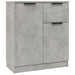 Servante, 2 piese, gri beton, 60x30x70 cm, lemn prelucrat - WALTI WALTI