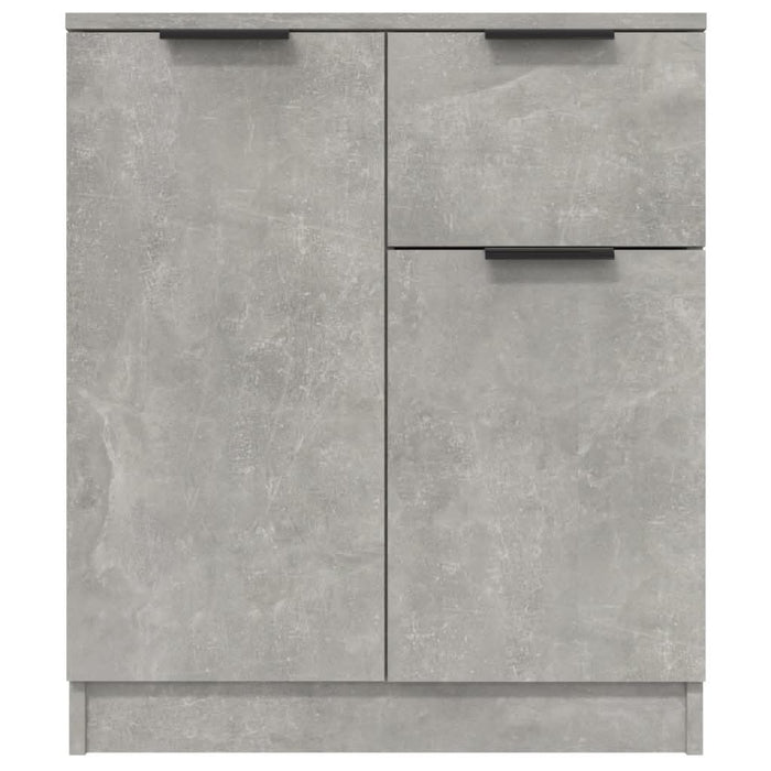 Servante, 2 piese, gri beton, 60x30x70 cm, lemn prelucrat - WALTI WALTI