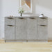 Servante, 2 piese, gri beton, 60x30x70 cm, lemn prelucrat - WALTI WALTI