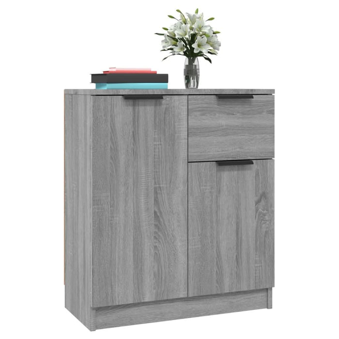 Servante, 2 piese, sonoma gri, 60x30x70 cm, lemn prelucrat - WALTI WALTI