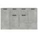 Servante, 3 piese, gri beton, lemn prelucrat - WALTI WALTI