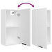 Set dulapuri de baie, 5 piese, alb, lemn prelucrat - WALTI WALTI