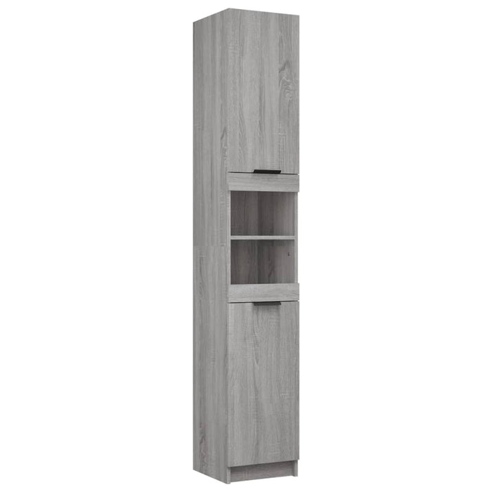 Set dulapuri de baie, 5 piese, gri sonoma, lemn prelucrat - WALTI WALTI