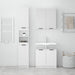 Set dulapuri de baie, 3 piese, alb, lemn prelucrat - WALTI WALTI